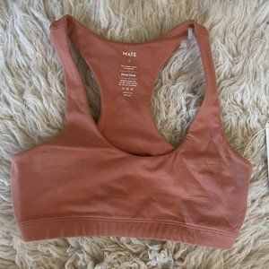 Organic Stretch Sports Bra - ROSE / S - NWT - Willing to trade